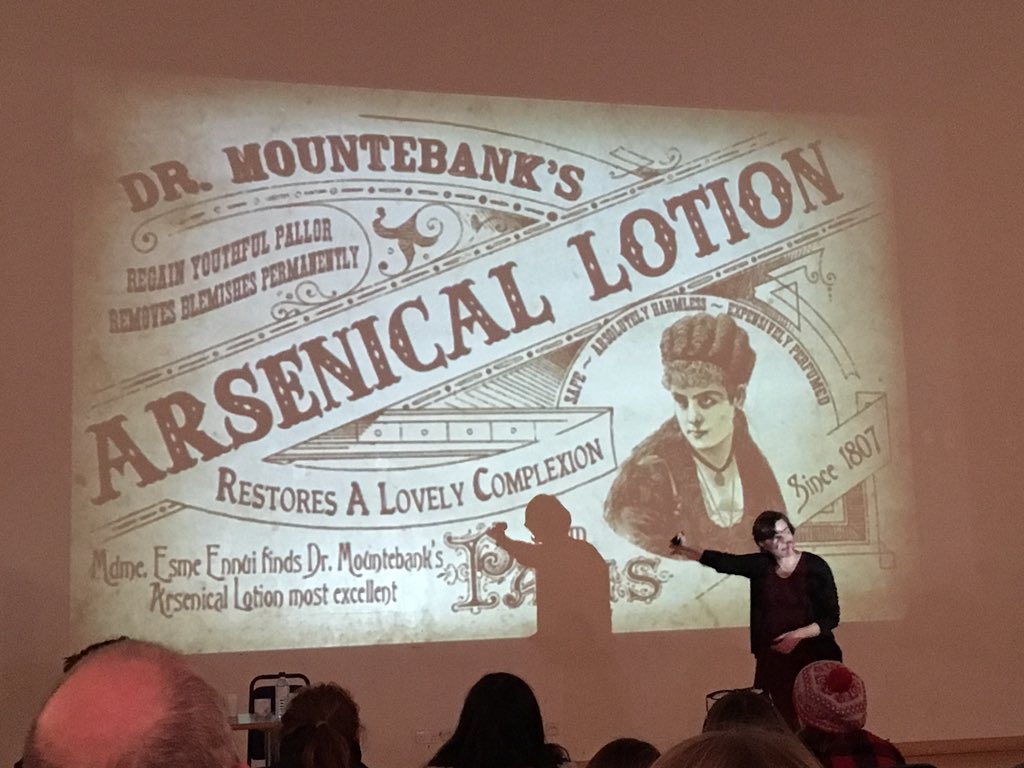 Kathryn Harkup discussing her book on the poisons of Agatha Christie <a href="/SCHS_GDST/">Streatham & Clapham High School</a>'s <a href="/STREAM_SCHS/">STREAM2016</a> book festival today @GDST <a href="/GSAUK/">Girls' Schools Association</a>