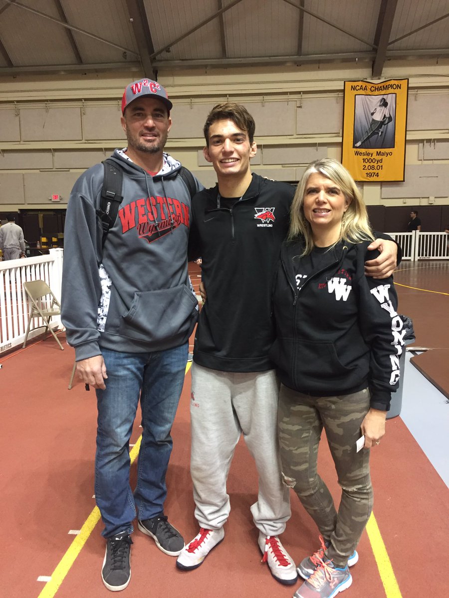 jj_lar's tweet photo. Excited to be at the Cowboy Open Wrestling Tournament in Laramie, WY to support Andy & the @WWCC_WRESTLING Team #cowboyopen2016 #horsepower https://t.co/UF8IjdPqnR