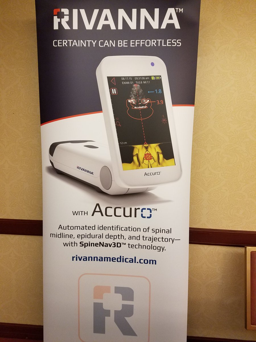 3DSpineNav's tweet photo. . @RivannaMedical is in Ashevulle helping CRNAs learn how to #RemoveTheGuesswork here at @NCANAOfficial 2016 https://t.co/uC3Cx4LGI2