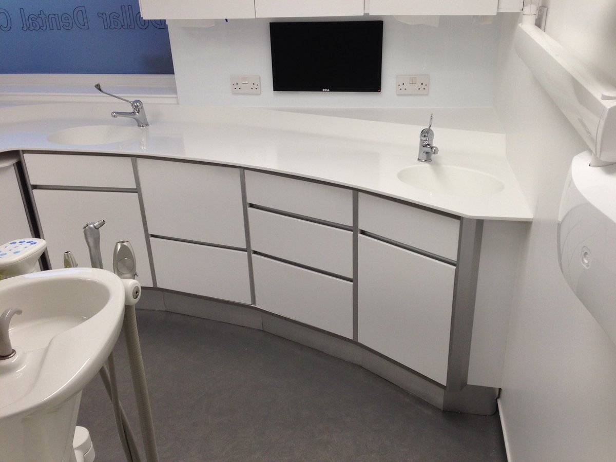 PusillCarpentry's tweet photo. Recently installed Solid surface worktop for a dental surgery in Scotland.@DentalParadigm https://t.co/DOMT6m1jL0