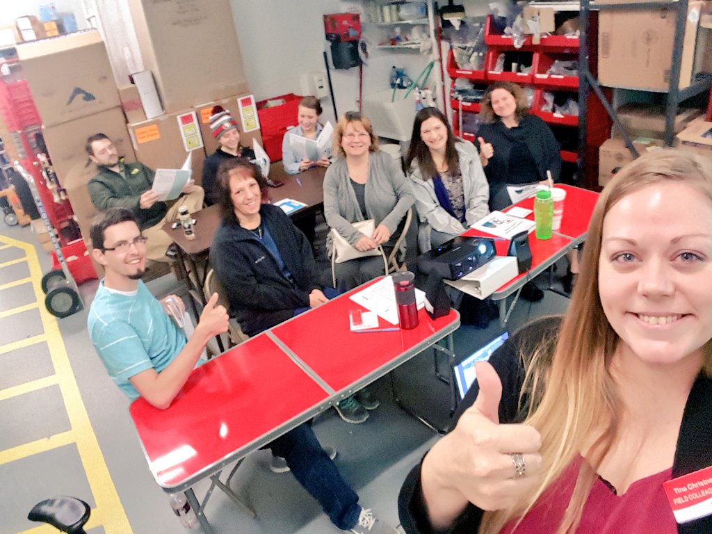 Having a blast in Eau Claire WI teaching PCI! Nothing but ♡♡♡ #OneTeam