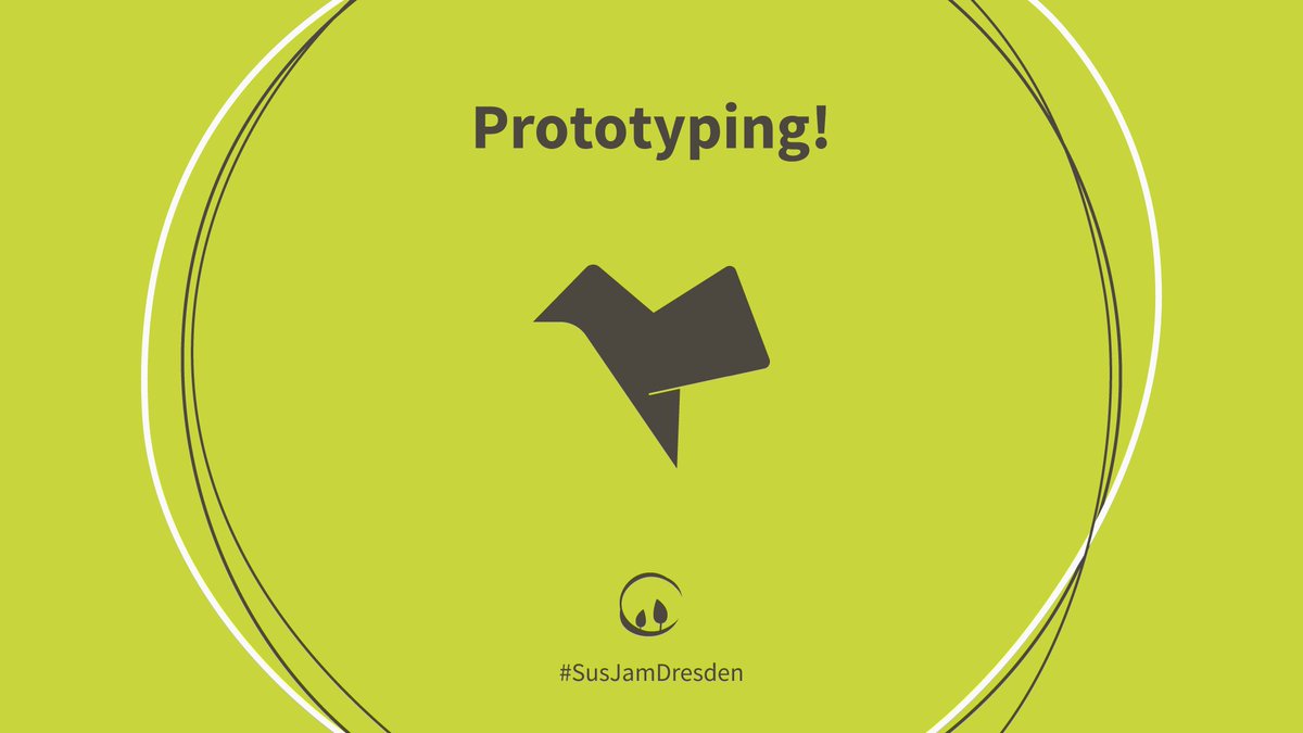 SusJamDresden's tweet photo. Next round #prototyping!! #GSusJam #SusJamDresden #Dresden #doingnottalking #buildingnottalking #designthinking #thisishowwejam #thinkglobal https://t.co/VjA4gZXMmb