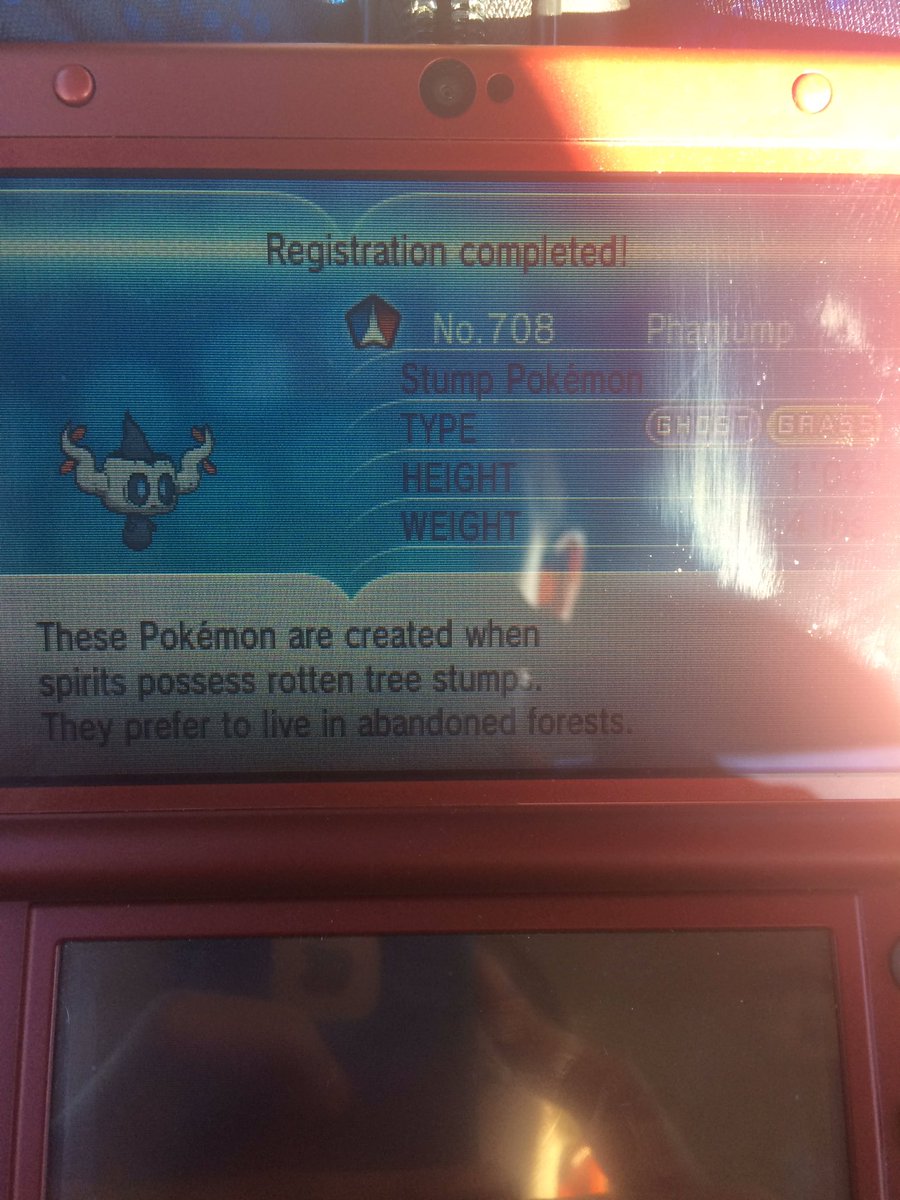DoubleR_Ryan's tweet photo. @Zants @aDrive_tK Got Shiny Phantump from FS after only 34 encounters!!... Sadly had to use Masterball Before it killed itself. https://t.co/foDgGwZ3TQ
