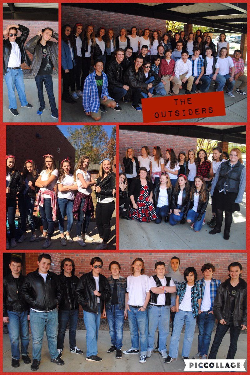 The Gator Team <a href="/WAMBraves/">Western Alamance Middle School</a> nailed The Outsiders yesterday! @se4realhinton #loveteachingthisbook #23yearsstrong #stillaclassic