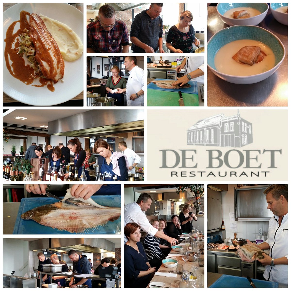 Kookworkshop met verse vis bij Restaurant de Boet