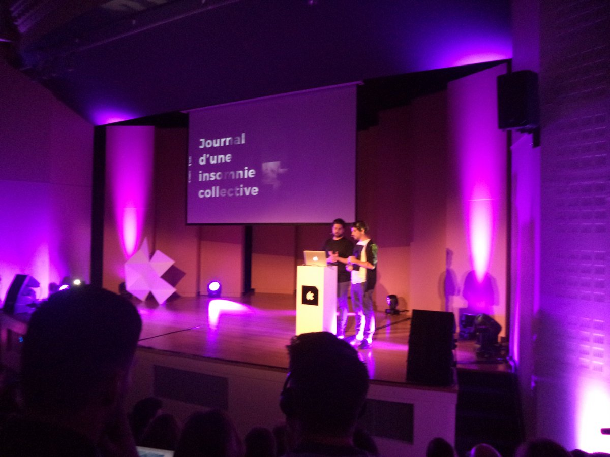 Emeline_Pro's tweet photo. Two great days at the kikk festival 2016, really interesting, really exciting ! #KIKK2016 #BELGIUM #NAMUR #FESTIVAL #DESIGN #ART #MULTIMÉDIA https://t.co/RdLqSVDVOm