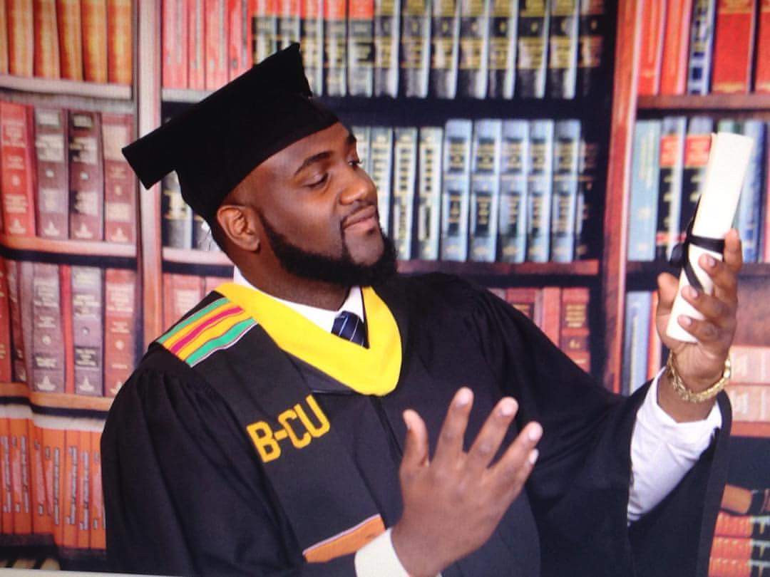 DrCharaChats's tweet photo. Super Proud of this young man who happens to be my cousin! Bethune-Cookman soon to be Alumni!!  #DefytheStereotypes #educationmatters https://t.co/H7t841BxK7