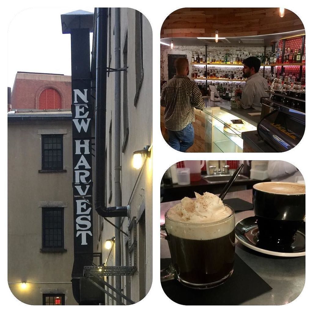 new harvest coffee and spirits