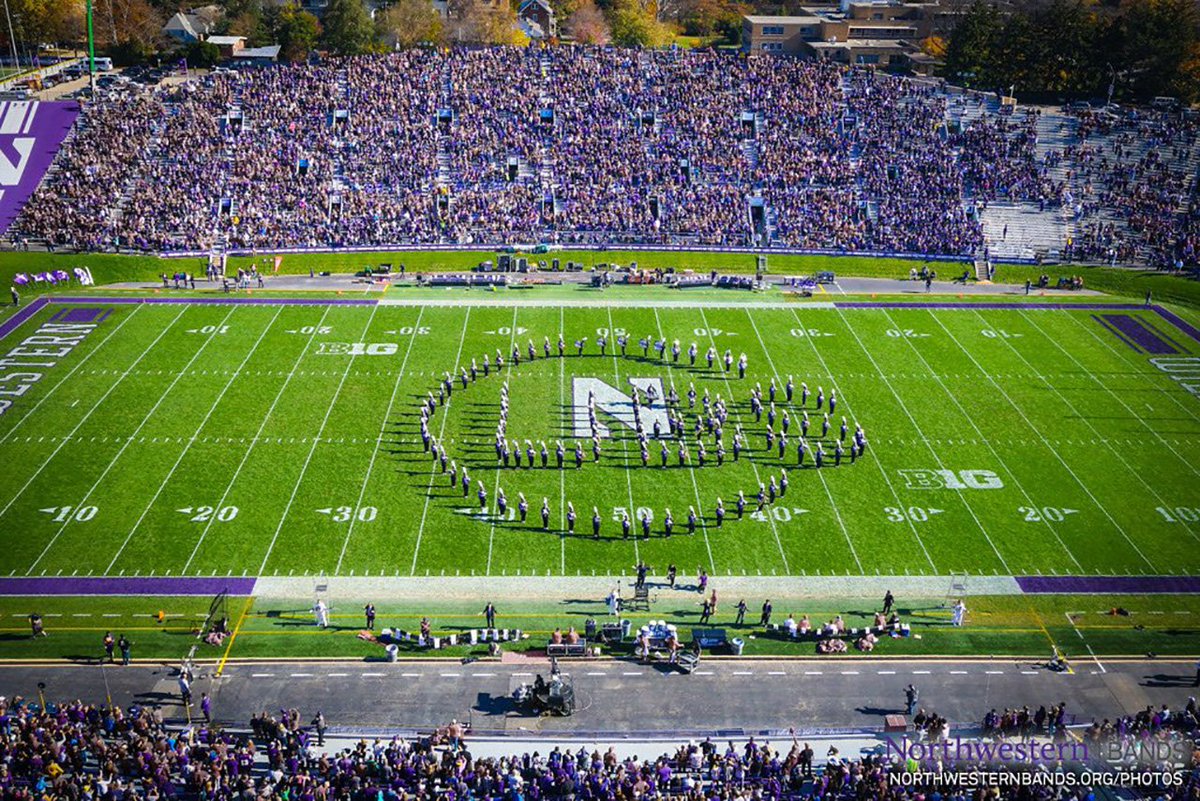 Cut4's tweet photo. The latest rendition of Go @Cubs Go? The @NorthwesternU marching band: https://t.co/tiAa9PGvqC https://t.co/3faHP5M33t