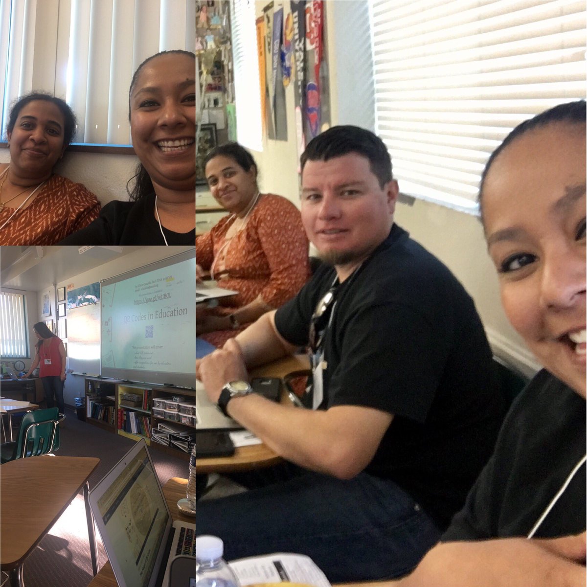 Learning at #sdcue with .@amfetzner <a href="/mrcharro03/">marvin frias</a> .<a href="/joveethomas/">Joveetha</a>!