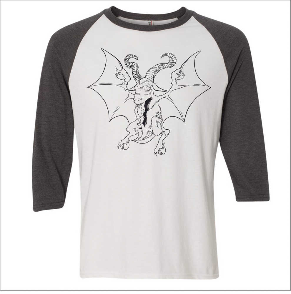 ExcaliburPDX's tweet photo. Thank you @BenHouseart for my awesome #goatbat Tshirt! It arrived today! Everyone check out https://t.co/17ddHQyieJ https://t.co/WNoqCuzXZ5