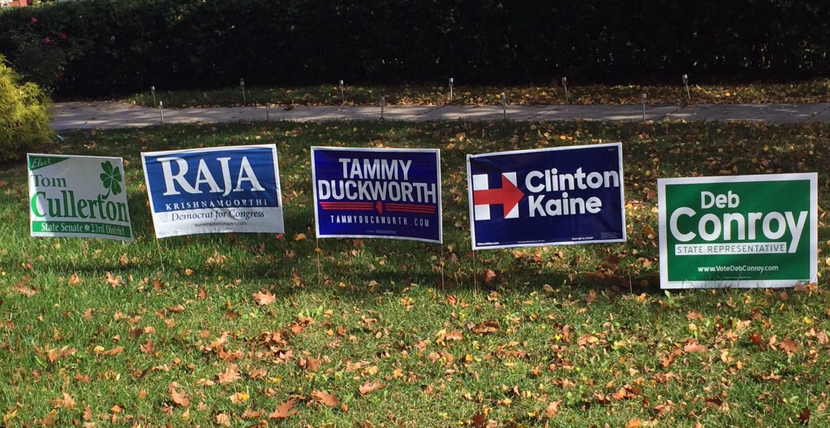 PatrickWi1liams's tweet photo. We need these #Climate Champs, go vote! @VPTommy @RajaForCongress #DebConroy @TammyforIL @HillaryClinton @SierraClubIL #SierraVotes https://t.co/XnXFRiEqm7