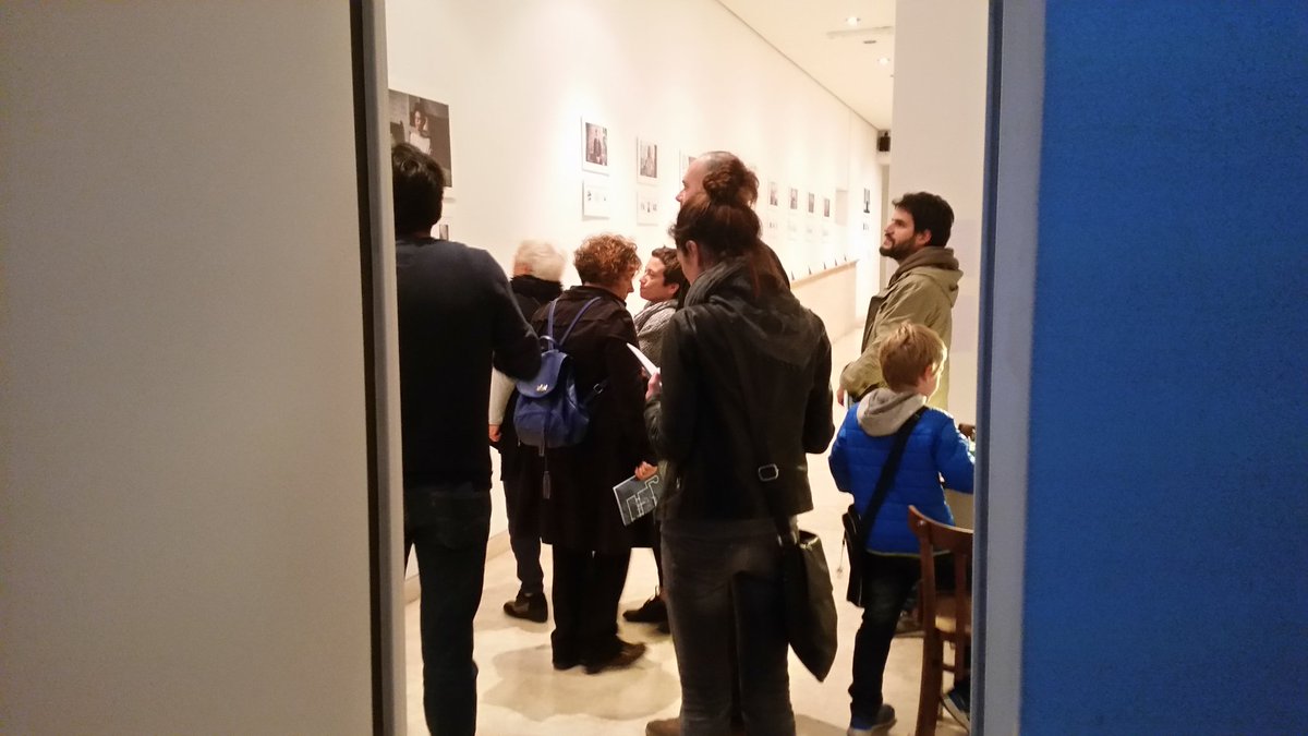 RoutesAgency's tweet photo. Great day today at #BeyondBorders @the_bsr. ONE WEEK LEFT to see the exhibit of @TransModernLang / Mon-Fri 15-19h  https://t.co/jqSp1sgT6u https://t.co/ckETbAHAx2