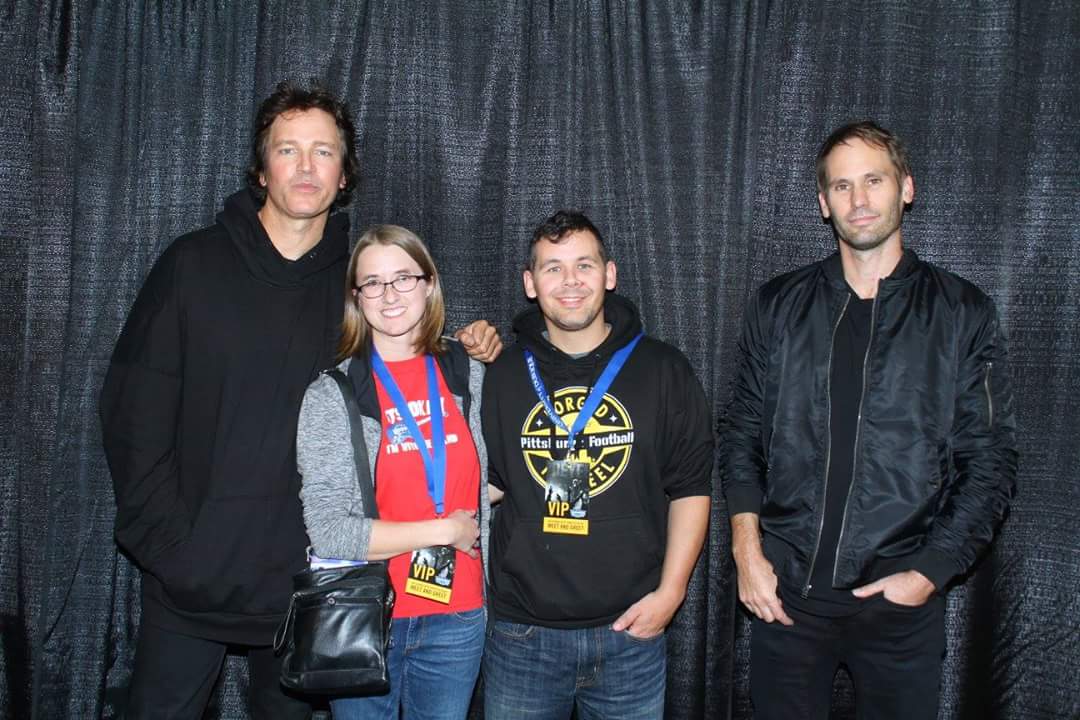 spuffycar's tweet photo. Meet&greet from UD w @ThirdEyeBlind @justbrad23! โก Why the F isnt my arm around u @stephanjenkins ?! #Shysucks #3eb https://t.co/tt6ALTCkQj