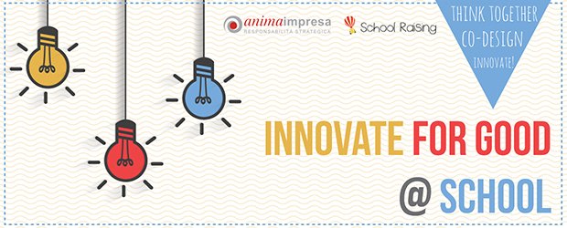 animaimpresa's tweet photo. Al via Innovate for good @ school #LES #Percoto #social #innovation #designthinking https://t.co/nTMrCTfGo5 @schoolraising @RossellaSobrero https://t.co/YTKSQvCcZ5