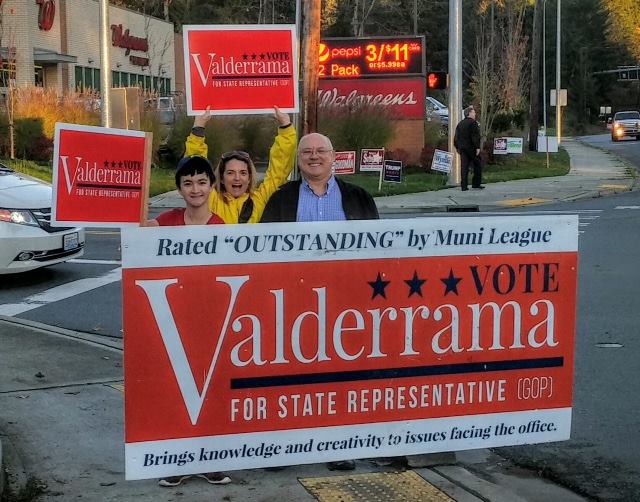 VoteValderrama's tweet photo. Fantastic reaction to our teams. Highest Rated  Candidate by Non Partisan Municipal League.Fortunate to have so many people come  out #WaLeg https://t.co/PmeVlrhZGX