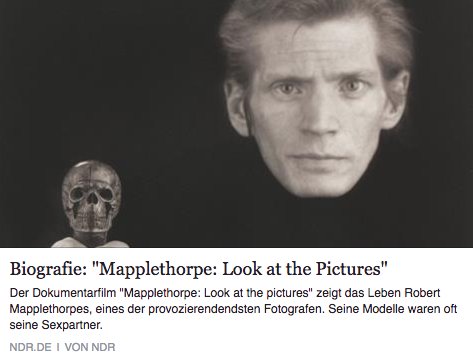 "Es ist tragisch, dass dieser Fotograf, der sein Leben in Kunst transformierte und immer ganz nach oben wollte... ndr.de/kultur/film/Bi…