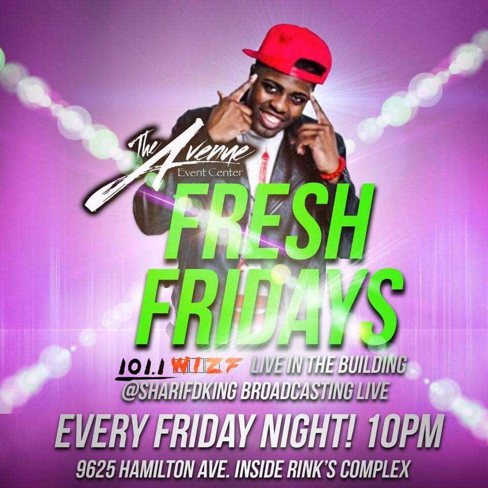 KinginBlog's tweet photo. Every Friday The King @SharifDKing Takes Over the airwaves at 10PM - 1AM Live From "The Avenue" https://t.co/FqVbA0r3ly