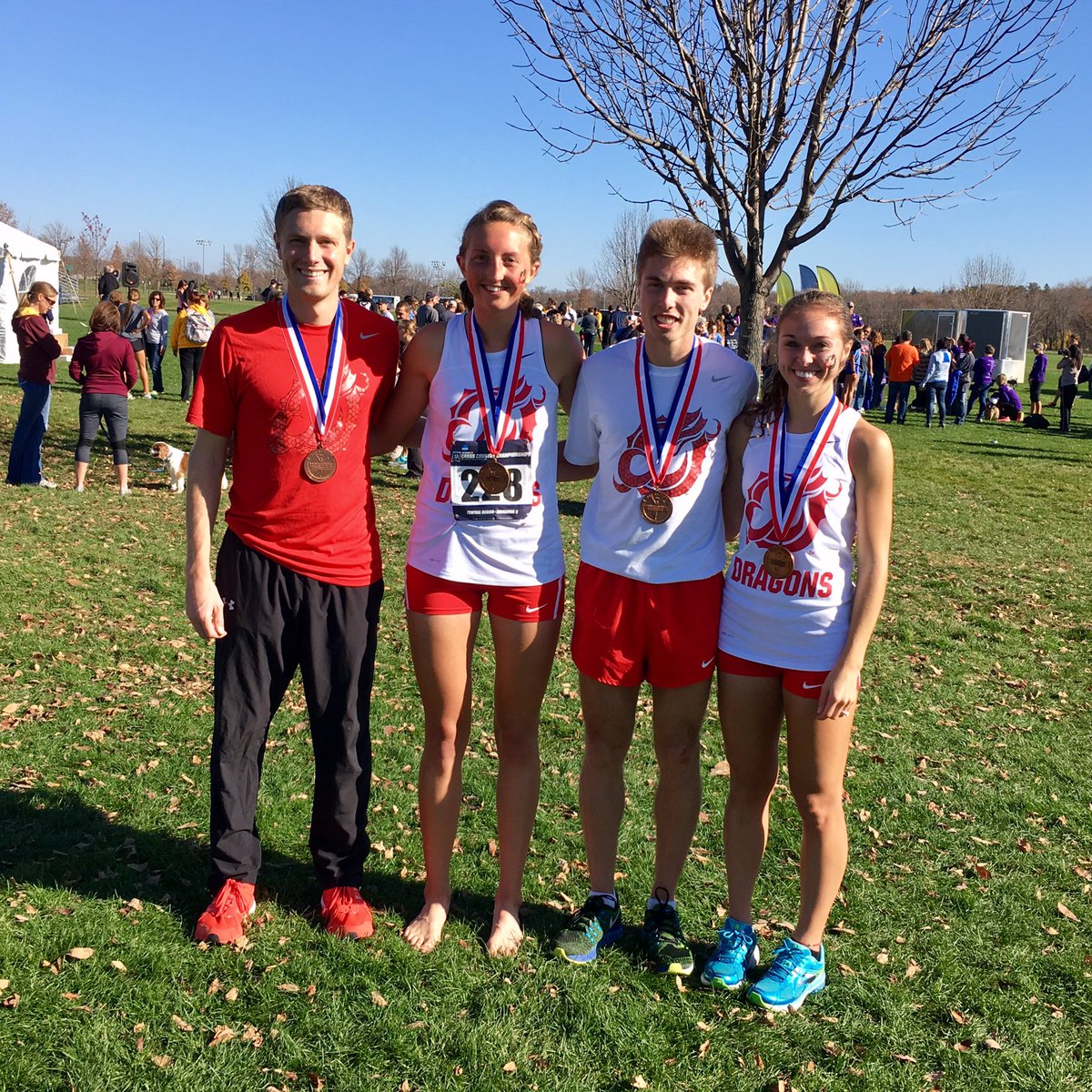 MSUM_XCTF's tweet photo. Your All-Region Dragons! #YourTimeToShine #DragonXC #DragonPride https://t.co/bT6K1detLb