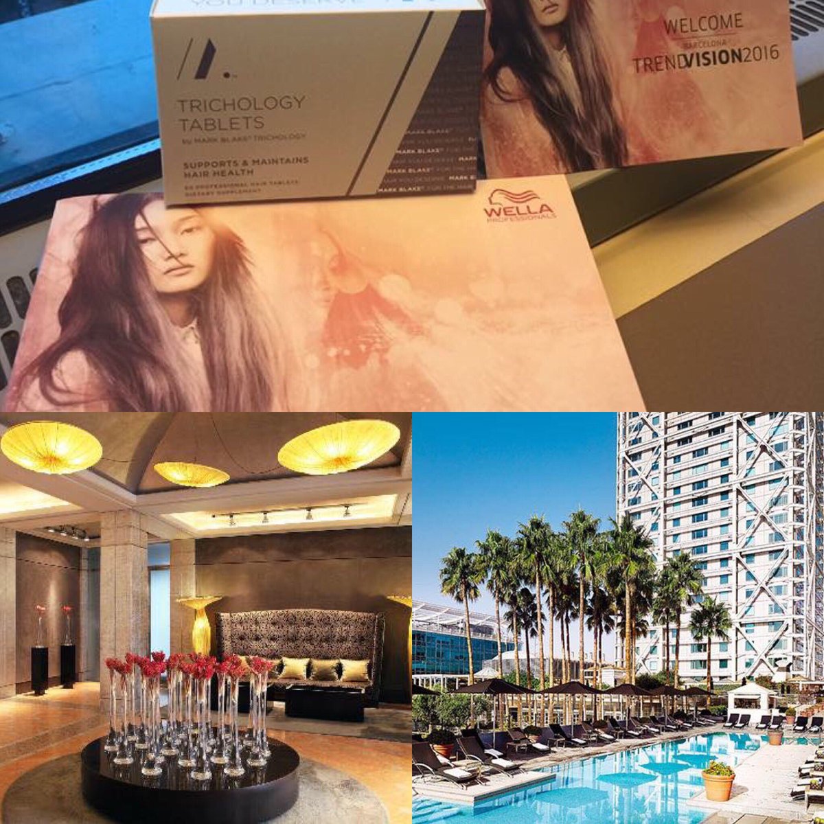 MarkBlake_Hair's tweet photo. Our founder @Mark_Blake is at the world finals of the @WellaPro trend vision competition in Barcelona #luckyguy #trendvision #wellapro https://t.co/3HlZ64Itlg