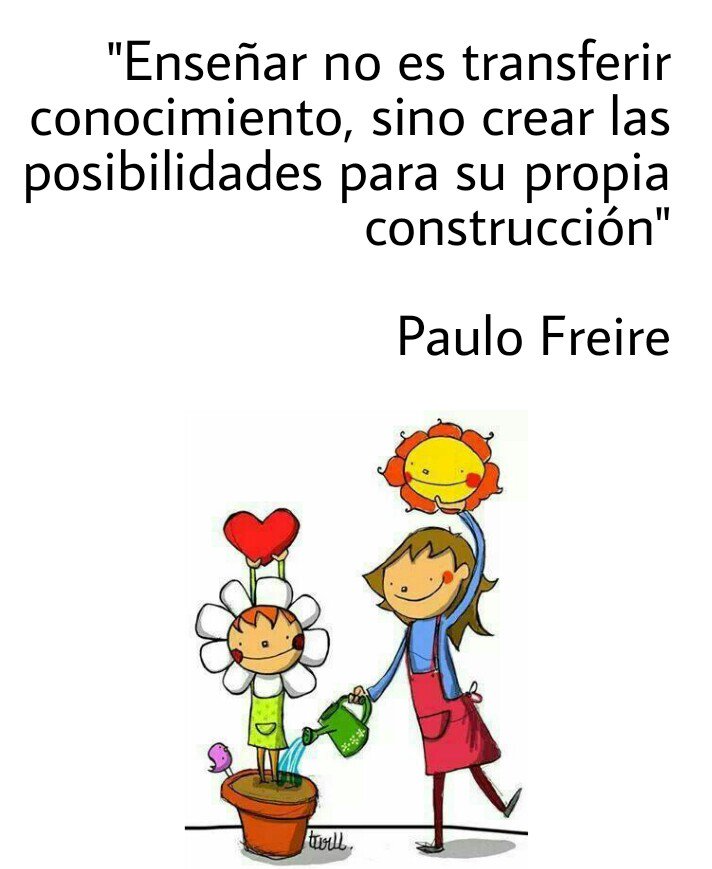 "Enseñar no es transferir conocimiento, sino crear las posibilidades para su propia construcción"
Paulo Freire

Imatge de <a href="/joan_turu/">Joan Turu</a>