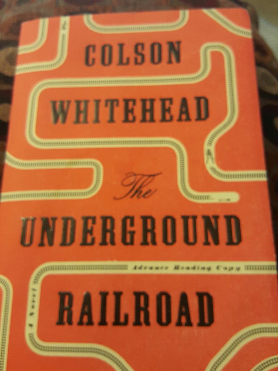 joleseroff's tweet photo. Another wonderful #book from @colsonwhitehead - thank you.  Thank you for the story. https://t.co/Af2hfaw6Kr