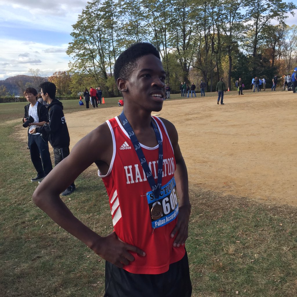 Lowell makes it by the hair of his chin. Beautiful finishing kick