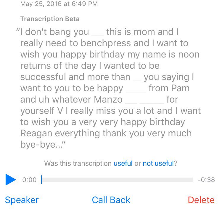dannyfleish's tweet image. @BuzzFeed when your @Apple #visualvoicemail fails you #notuseful