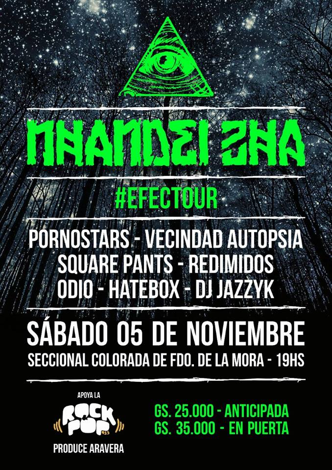 rockenpy's tweet photo. Hoy ! El #efectour de @nhandeizha en Fernando de la Mora ! 
https://t.co/jCGhbbCvB3 https://t.co/DgbFIUxdf5