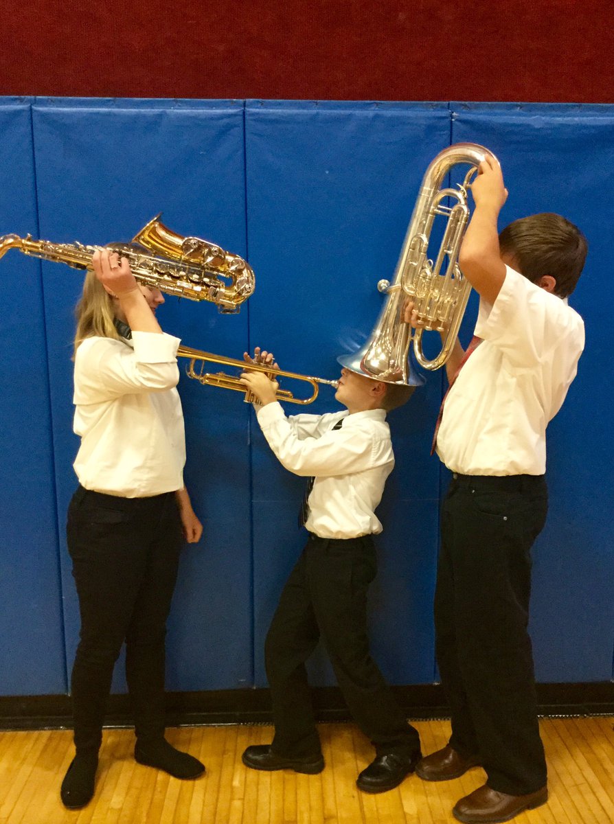 wlsvband's tweet photo. Had a blast with these kiddos this weekend! Goofballs! #areaallstate #wellsvillemusic https://t.co/oF256VKSqr