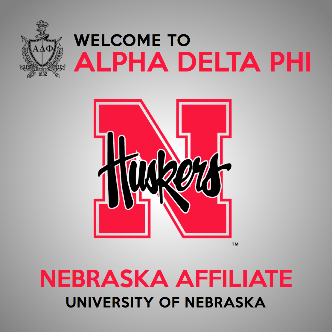 AlphaDeltHQ's tweet photo. Welcome Alpha Delta Phi Huskers! The #ADPBoG unanimously approved a new affiliate at Univ. of Nebraska #Xaipe https://t.co/1qXBYft9hn