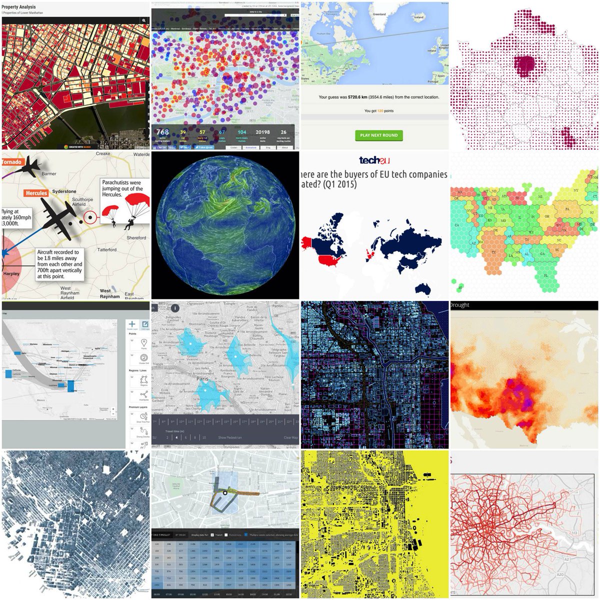 Top 19 geovisualization tools, APIs and libraries that will let you create beautiful web maps geoawesomeness.com/top-19-online-… @mapbox @cartodb <a href="/here/">HERE Technologies</a>