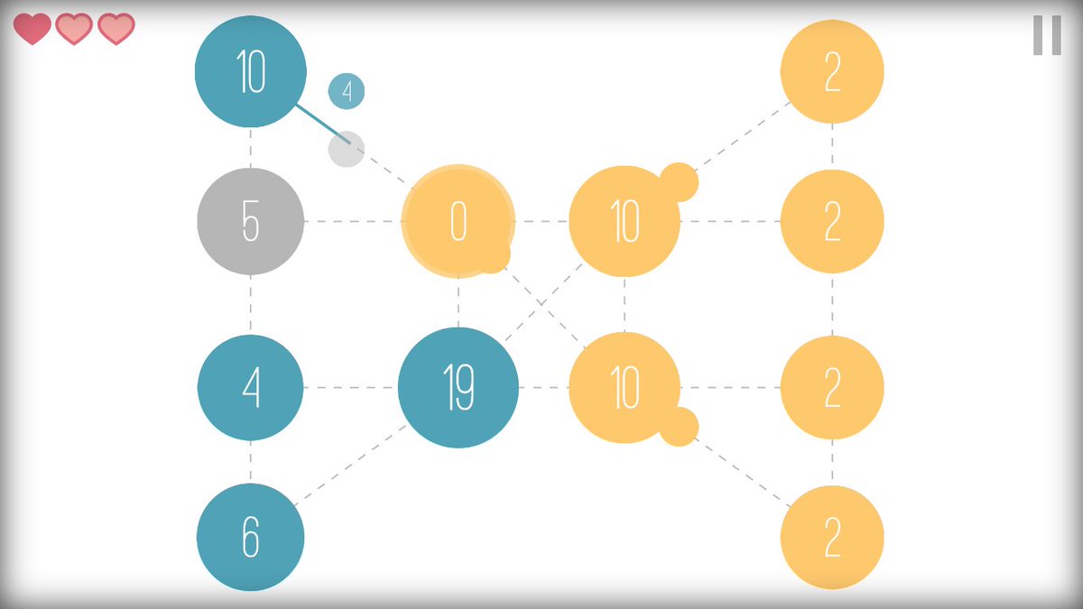 PlanetoidApp's tweet image. Some levels are pretty tough! #screenshotsaturday #indiedev #minimal #strategy