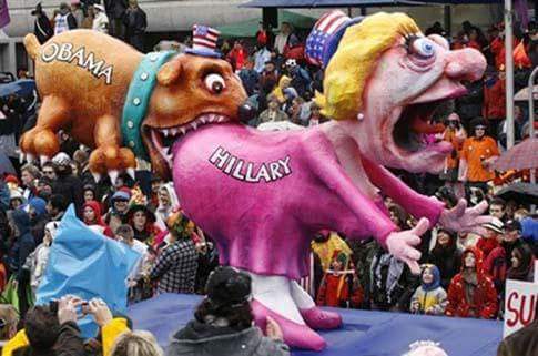 7evenSoFuego's tweet photo. Photos from parade in Germany. America is the laughing stock of the world. https://t.co/vSUNa1nOKk