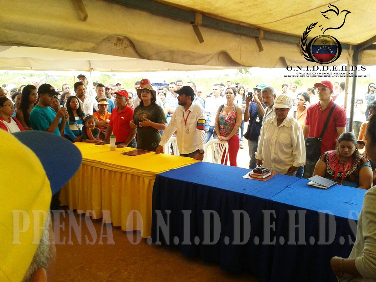 HOY PROMESA CUMPLIDA AL PUEBLO DE GUAYANA <a href="/ONIDDEHDS/">O.N.I.D.D.E.H.D.S</a> DE LA MANO CON EL PUEBLO <a href="/jendelmarquez/">Jendel Marquez</a> RESGUARDO DE TIERRAS DERECHOS DEL PUEBLO