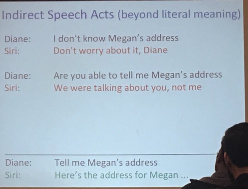 nasrinmmm's tweet image. Litman on how far we&apos;re from having built personal agents:need to revisit cooperative plan-based dialogue #emnlp2016