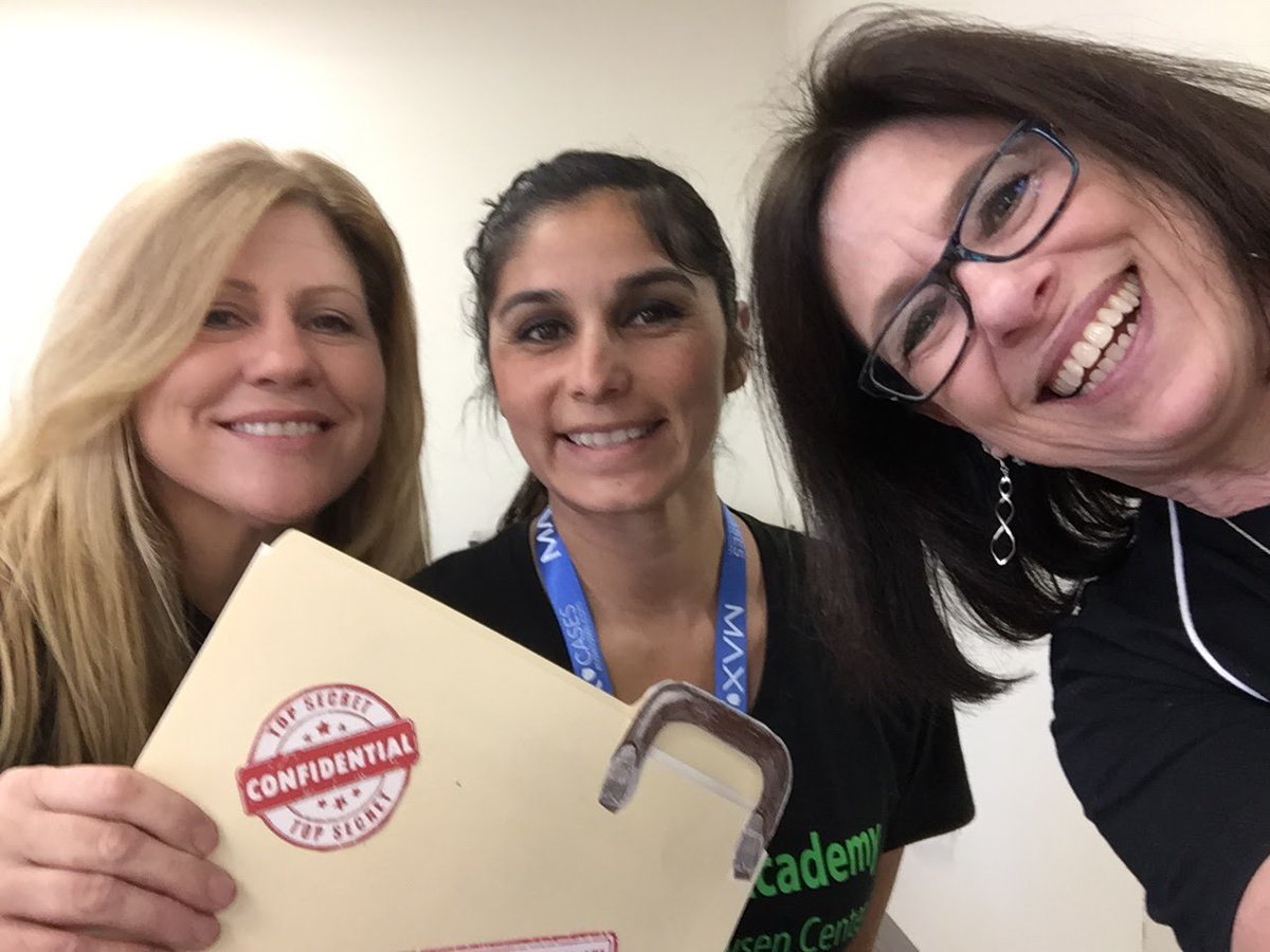CoffeeNancy's tweet photo. How awesome is it when you see #breakoutedu at #sdcue &amp; turns out you wrote it! Save Capt. Digital Citizen FTW! @hoppeteacher https://t.co/FxNEFAUHQr
