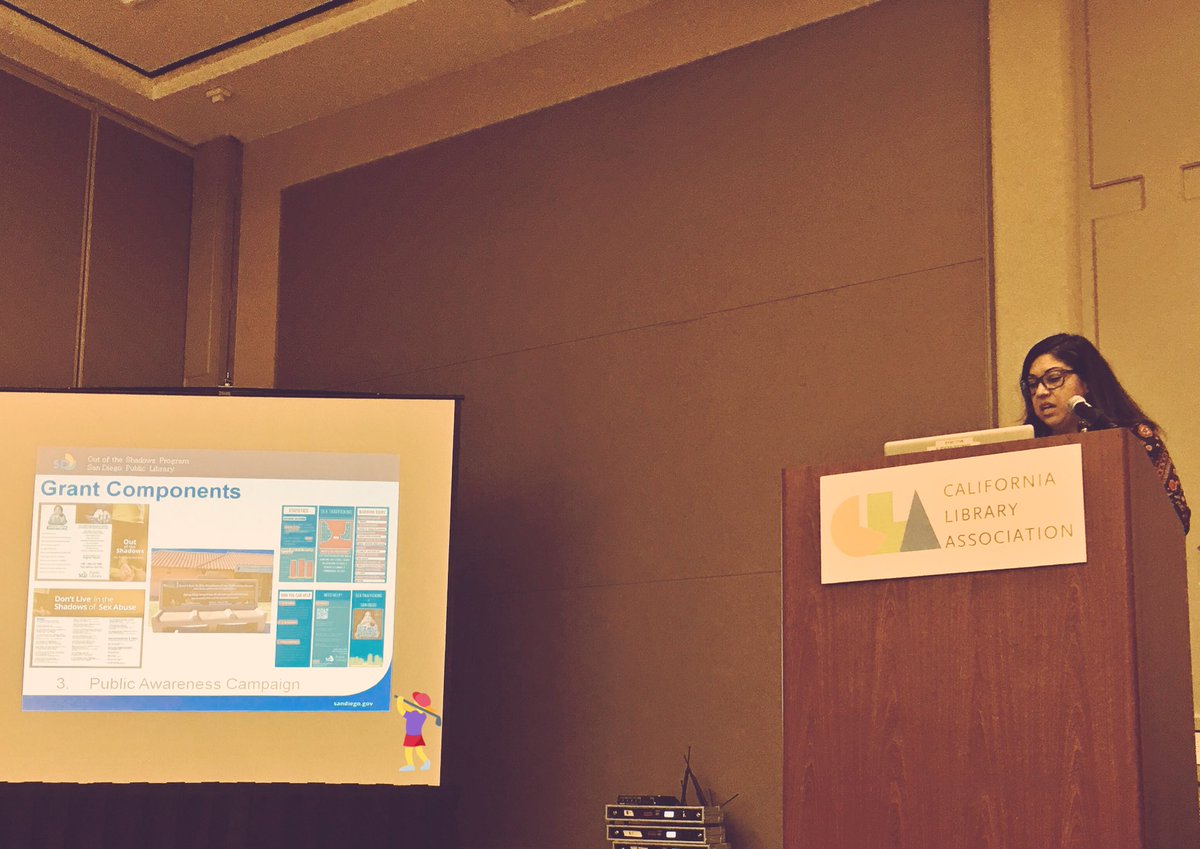 DJZibaZ's tweet image. #CLASwingIntoAction Adriana Huertas from San Diego Public Library on taking action to combat sex trafficking #CLA2016 #LoganHeights #SDPL