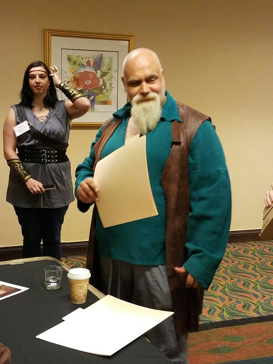 HinseLee's tweet photo. Roper_DocHoliday at #SOrACon #ShroudoftheAvatar https://t.co/fUSA8VOUXR