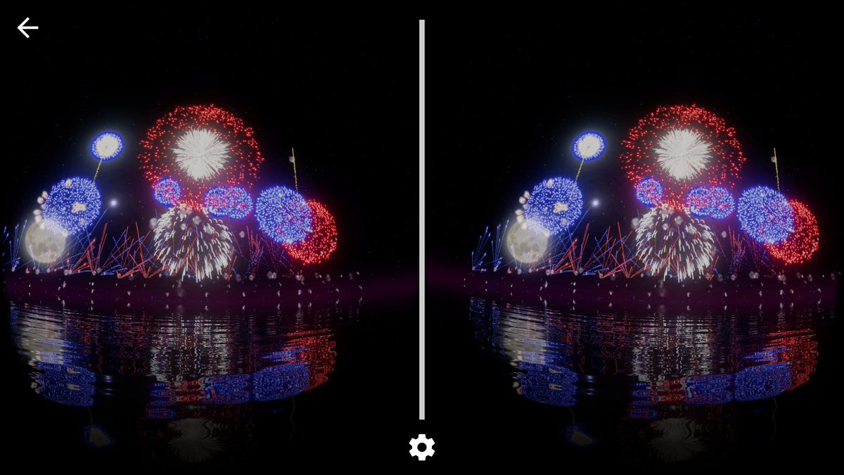 Fireworks Show VR tweet media