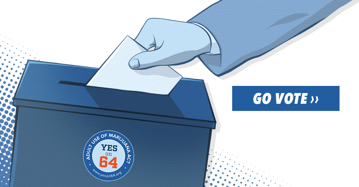 Yes on 64 - Prop 64 tweet media