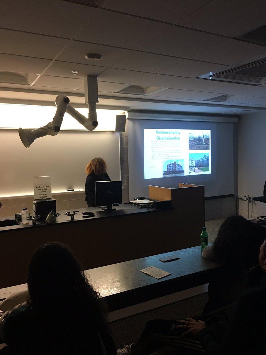 ResEdatSBU's tweet photo. Our own Rachel Sawyer presenting about intersectionality! #scls2016 @AlfredState https://t.co/AeL4p7npyT
