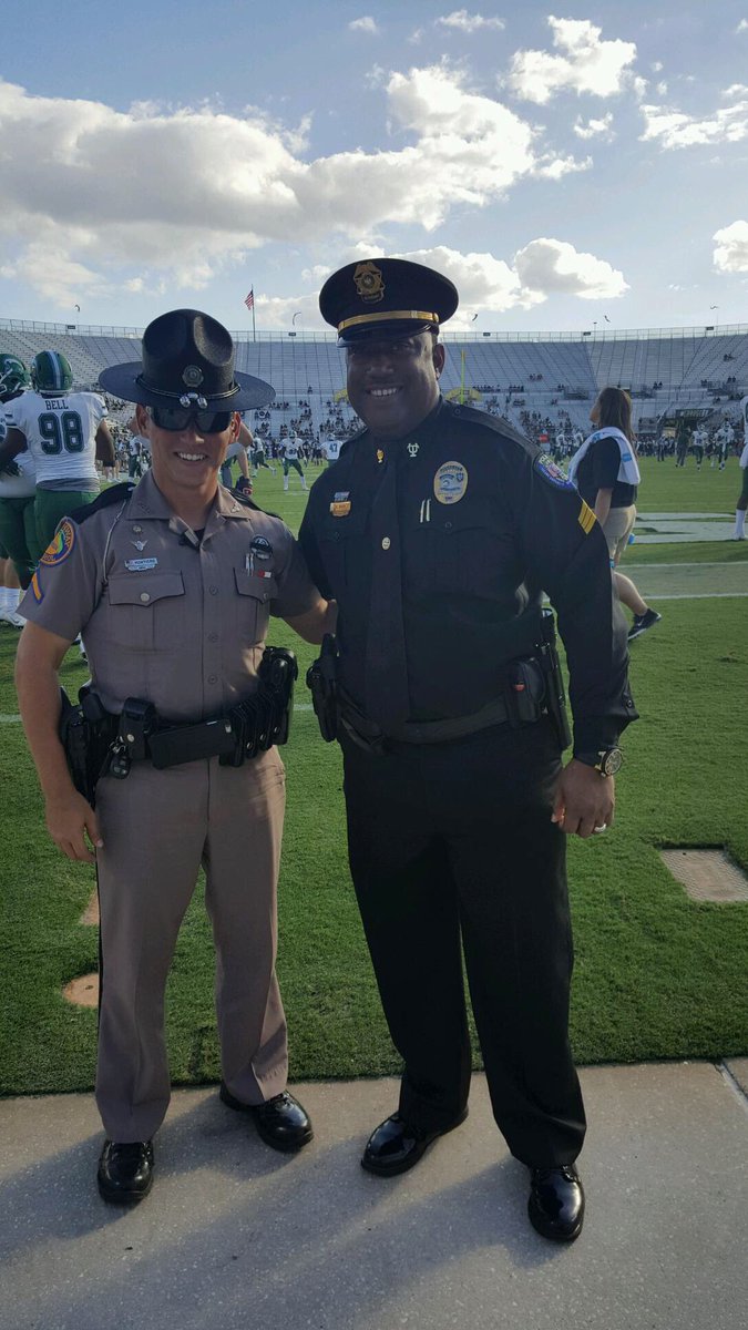 Great day for some #UCF Football. Keeping you safe on game day. #FHP and <a href="/TulanePolice/">Tulane Police</a>