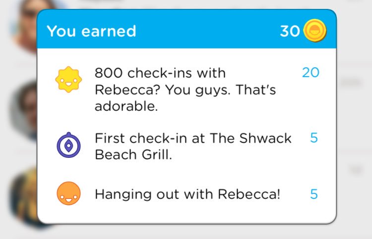 JustinSoffer's tweet photo. 800 check-ins with @RebeccaSoffer 'adorbs' says @SwarmApp #SU2016 https://t.co/wYHvwvTcnw
