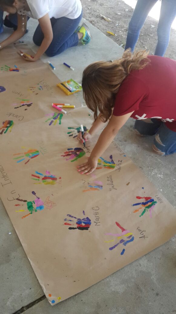 InteractC2016's tweet image. En Interact dejamos huellas!! 👋👋 #worldInteractWeek