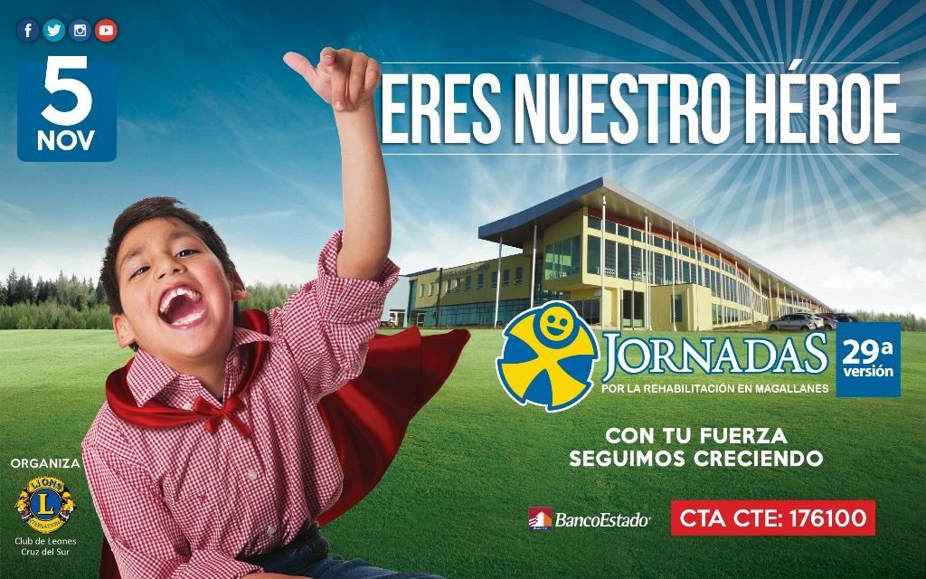 jomiant's tweet photo. Magallanes hoy se une por una gran causa #Jornadas2016 #eresnuestroheroe https://t.co/PkZ7j9i9RE