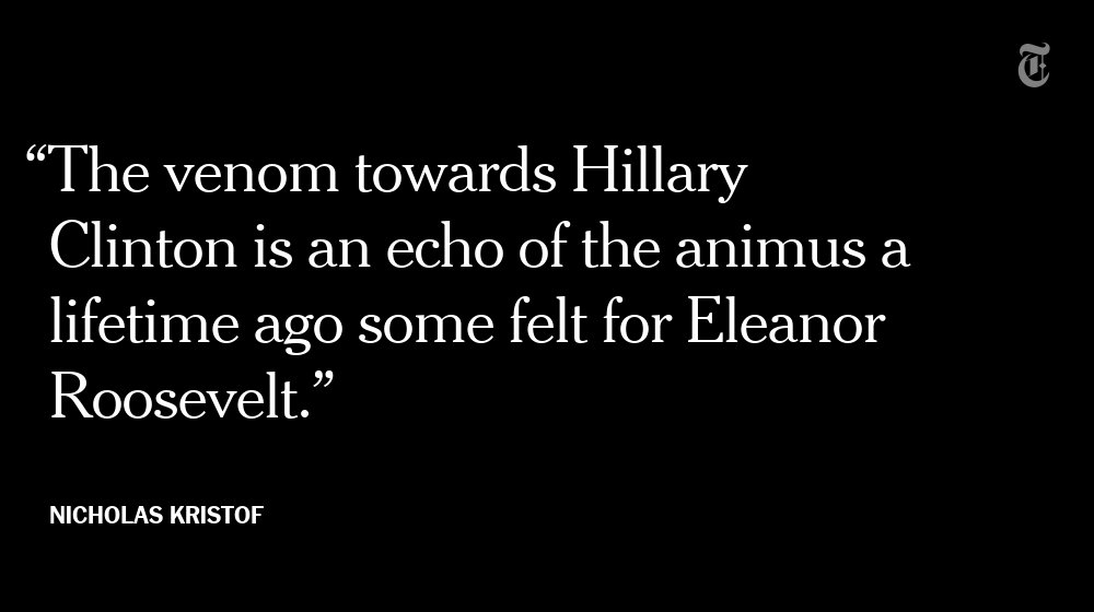 nytopinion's tweet photo. Strong women sometimes drive people nuts, writes @NickKristof  https://t.co/1tktQVbhQ1 https://t.co/0oNX5EZQmF