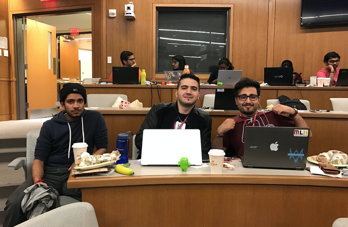 CiscoROI's tweet photo. Introducing Team "Bloody Test"! Doing their bloody best at #ArchHacks2016! #archhacks #cisco #ciscohealth #innovation https://t.co/sVLVBYcx1h