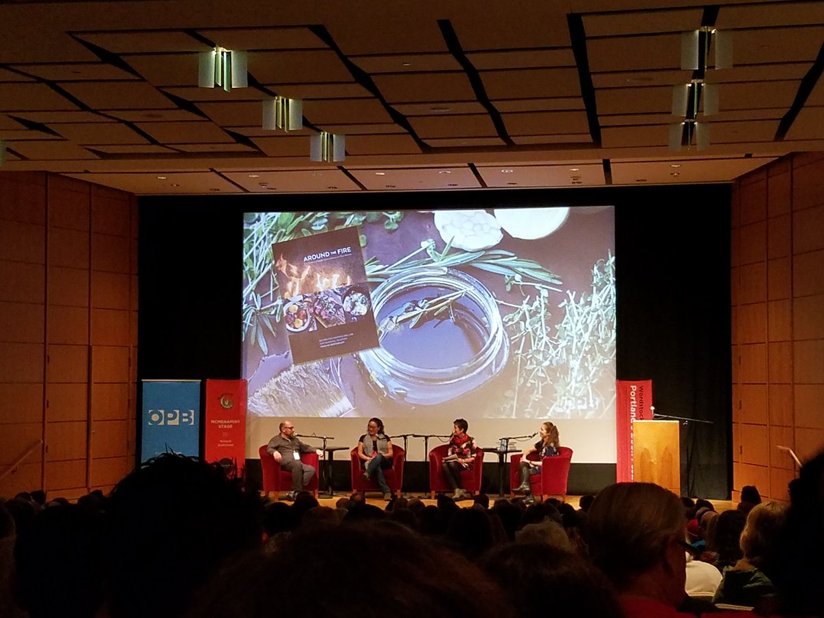 sarahlcoppola's tweet photo. Nerding + feeling inspired at the chefs / food writers roundtable #wordstockpdx

#letthegoodin https://t.co/fhzPX6BCnS