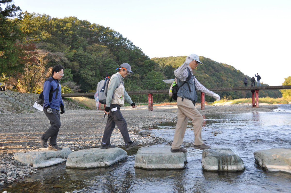 O Xrhsths 東松山市公式 Sto Twitter 11月6日 日 50 40キロコースの皆さんは 鞍掛橋に到着しました この周辺は くらかけ清流の郷として整備され 気軽に川遊びやバーベキューを楽しむことができる観光スポットになっています 詳細はこちら T Co